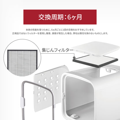 nello 大型集じんフィルター 【ペットドライルーム全機種対応】 花粉 ホコリ 抜け毛