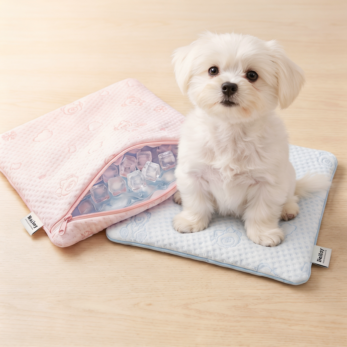 BAILEYPET ペット用保冷剤ケース 冷却パック 洗える 夏 熱中症対策 散歩 お出かけ 防水 保冷ポーチ