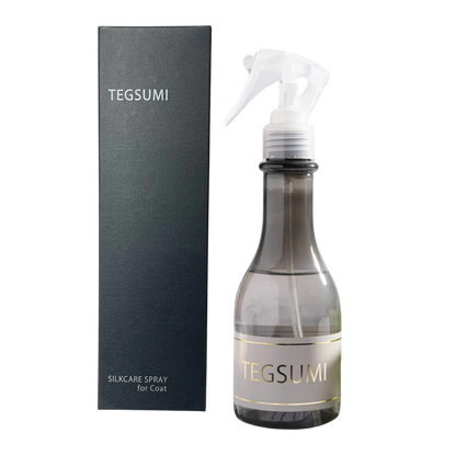 TEGSUMI シルクケアスプレー for コート 200ml 美容液成分 天然シルク 毛玉 もつれ ツヤ うるおい ふんわり 詰め替え